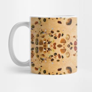 Beach Stones Abstract 13a Mug